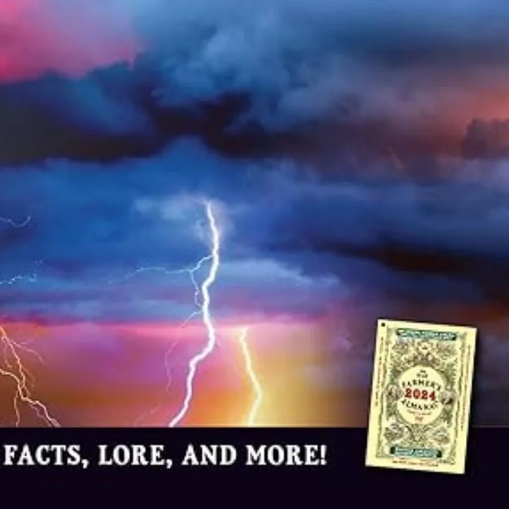 The 2024 Old Farmer’s Almanac Weather Calendar Paperback - 8.1.23 - SEALED